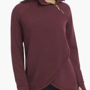 Jockey Women's Long Sleeve Asymmetrical Pullover